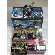 Y125ZR IKK RACING SUPER TURBO CRANKSHAFT JET UP (1mm/1.2mm) DIAMETER (93.5mm) FORGED ROD 109L COMBO 