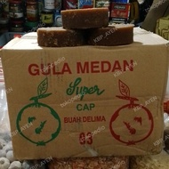 Gula Medan Asli Cap Buah Delima +/- (1 x 10kg)