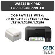 Waste Ink Pad Replacement for Epson EcoTank Printer L1110/L3100/L3110/ L3116/L3150/L3156/L3210/L3250