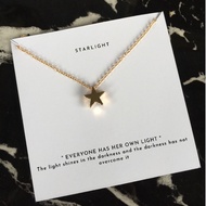 NECKLACE KOREANWanita WITH MEANING - STARLIGHT AND MOON
