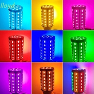 LLOYD Corn Bulb Lamps, E27 5W 10W LED Light Bulb, Spot Lamp Colorful Red/Blue/Green/Yellow Small Spot Lamp Home