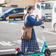 帆布多背雙口袋後背包