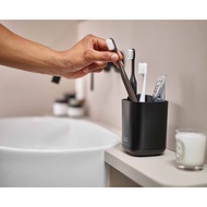 Joseph Joseph EasyStore Matt Black Toothbrush Holder