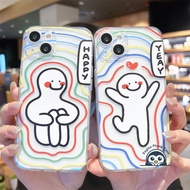 Colorful Stick Figures Phone Case For Realme 14X 14 13 12 12X 11 10 9 Pro Plus 11X 10T 9i 8 7 6 5 3 