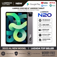 TOP2 LABRICK N20 8.0นิ้ว แท็บเล็ต สนับสนุนไทย 10GB RAM 512GB ROM Android 10 แท็บเล็ตของแท้ รองรับ4G 5G ใส่ได้สองซิม 6000mAh battery ประกันเครื่อง 12 ด.