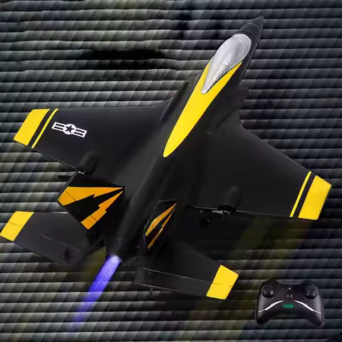 2.4G Remote Control F35 RC Fighter Glider for Kids Adult Indoor