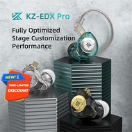 KZ EDX Pro HiFi Gaming Earbuds Deep Bass IEM Headphones Detachable Cable For Audiophiles DJs