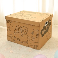 Large Surprise Gift Box Storage Box for Snacks Unbranded Paper Material 84L Capacity Universal Space