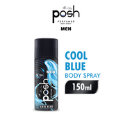 POSH Spray Cologne Men Cool Blue Botol 150ML
