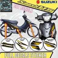 SUZUKI SMASH 115 STICKER DECALS / SMASH 115 FULL DECALS STICKER