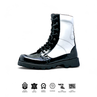 Sepatu Pdl Jatah Polri Provos / Provost TNI FULL kulit sapi kilap Pembagian 2020 2021