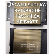 Outdoor Power supply 12v 40a rain proof 12 supply/ 40 ampereVOLT