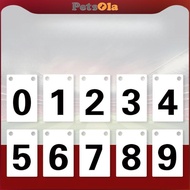 [PETSOLA] Scoreboard with Numbers 0-9, Manual Score Flip Cards, Scoreboard, Scoreboard for Sports, f