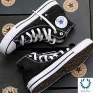 Sepatu Sekolah Hitam All Star Converse Sepatu Sneaker Pria Keren