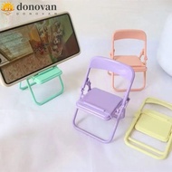 DONOVAN Mobile Phone Holder, Plastic ABS Mini Chair Phone Stand, Cute Mini Chair Foldable Protable M