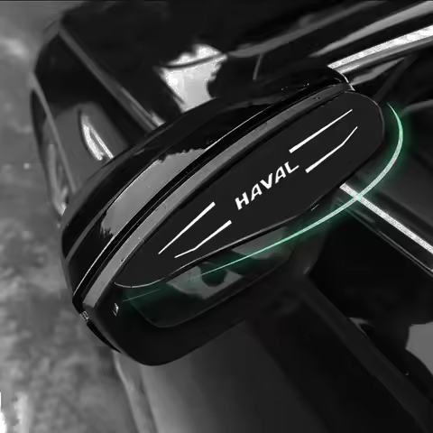 2pcs Car Rearview Mirror Rain Shield Auto Rain Eyebrow Rain Cover For Haval Jolion F7 f7x H6 2021 F7