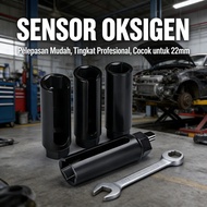 Oxygen Socket Removal Tool Installation Wrench Tools O2 Wrench Offset Oxygen Socket Lambda 22mm