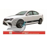 (Ready Stock) S1255# R3 Car Body Stripe Vinyl Decal Sticker