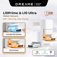 【2 Years Warranty】Dreame L10 Prime & L10 Ultra Robot Vacuum | Auto Mop Cleaning, Drying | Mop Liftin