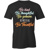 Be Kind Tshirt Tee Short-Sleeved Cotton Clothing Quote S1Bca333