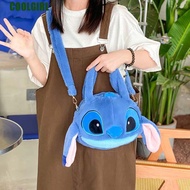 COOLGIRL Stitch Plush Bag Lilo & Stitch Cartoon Plush Doll Anime Stuffed Toy Plush Toys Cute Stitch 