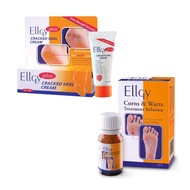 Ellgy Corns & Warts Treatment Solution 10ml / Ellgy Plus Cracked Heel Cream 50g