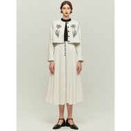 20S Tnewties No Comb Designer Short Jacket Half-Length Skirt Two-Piece Suit Whole Set Wear