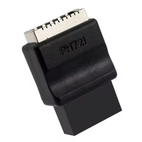 Motherboard USB 2.0 9-Pin To Type-E Front Panel Header Extension Adapter USB2.0 9pin Male To Type-E 