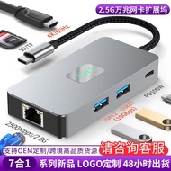 Hubusb3.2 gen2 Network Card Converter Docking Station 60hz Docking Station 2.5g Notebook type-c4k DT