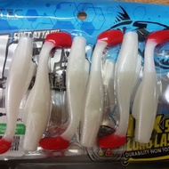 Santec HOGY minnow soft lure  12  PEARL WHITE