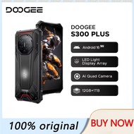 DOOGEE S300 Plus Rugged Phone 5G Android 16 Gemini AI LED Light Display Array 12GB 1TB 11000mAh 120W