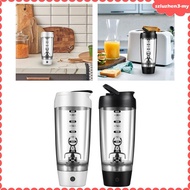 [SzluzhenbcMY] Electric Shaker Bottle Portable 600ml Protein Powder Mixing Bottle 20oz for Protein S