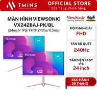 Viewsonic VX2428AJ-PK/BL monitor (24inch/ Fast IPS/ FHD/ 240hz/ 0.5ms) - Genuine product