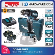 MAKITA DDF485RFE/ DDF485Z 13mm (1/2") 18V CORDLESS DRIVER DRILL