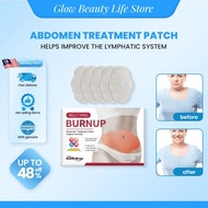 SOUTH MOON Abdomen Treatment Patch 5pcs Belly Slimming Patch Burn Abdominal Fat Shaping 腹部紧致贴