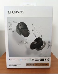 SONY WF-SP800N真無線降噪防噪運動立體耳機，黑色