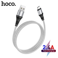 Hoco Original 100% X50 2.4A Fast Charging Cable Micro USB Type C Lightning for Quick Charger Data Cable for iphone 12 pro max oppo a12 realme