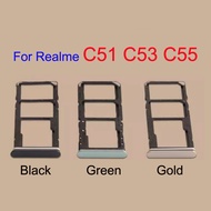 For Realme C51 C53 C55 SIM Card Tray Holder Replacment