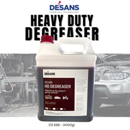 Degreaser Heavy Duty Alkaline For Oil and Engine Cleaner 4L [Desans 686]