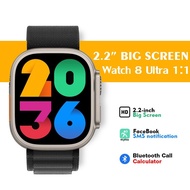 JGD T900 Ultra 2024 i9 Ultra Smart Watch 2.2inch BIG Ultra Series 8 sports watch Bluetooth call fitn