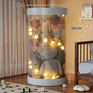 全城熱賣 - 毛絨玩偶收納桶可移動棉花娃娃收納兒童玩具公仔高級超大透明