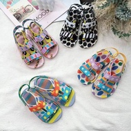 Melissa shoes/painted Velcro jelly children's sandals