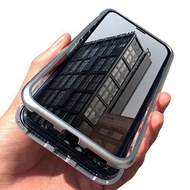 Samsung C9 pro A51 A70 A50 A50S A30S A20S A30 A20 A10 M20 A750 note 8 9 10 case Magnetic back Glass