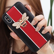 Crystal Honey Bee Card Bumper Case LG G6/LG G5/LG G4/LG V30/LG V20 Case made in Korea