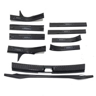 Geely EX5 Carbon Fiber Car Door Edge Protection Kit Durable Easy To Install Scup Plate