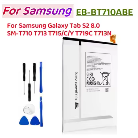 B-BT710ABE EB-BT710ABA Battery For Samsung Galaxy Tab S2 8.0 SM-T710 T713 T715 T715C T719C T713N 3.8
