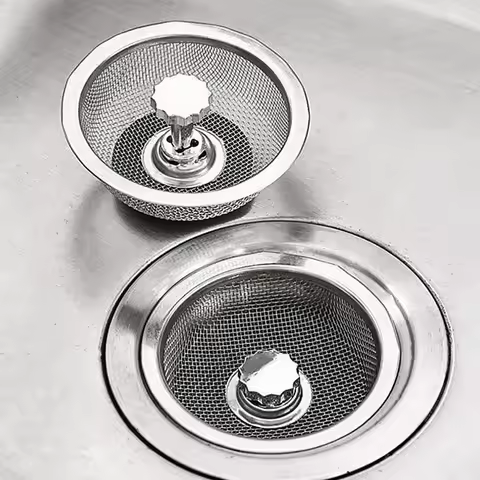 Kitchen Sink Filter Stainless Steel Sink Sewer Mesh Strainers Kitchen Tools Bathroom Floor Drains Ha