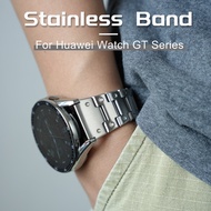 For HUAWEI Watch GT4 46mm Watchband Stainless Steel Strap for HUAWEI Watch 4 Pro Ultimate Band Casio G-Shock Style Full Metal Band for HUAWEI GT3 SE GT2 Pro Accessories