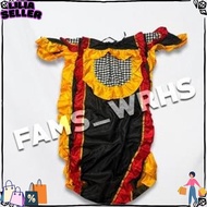 Barongan Telon Vip Size 22 Full Wood Barongan Caplokan Kayu Red Fire Kd 57