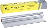 Aluminum Foil Roll, 12in x 100ft (30cm x 30m), 2-Pack with Built-In Cutting Edge, Guaranteed 98ft Le